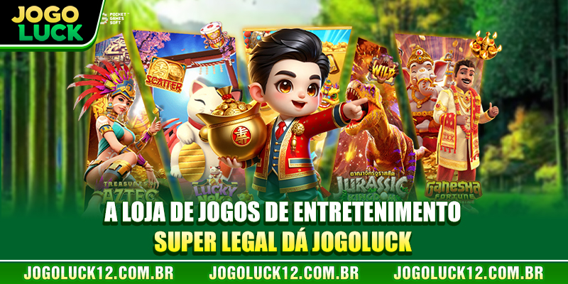 A loja de jogos de entretenimento super legal dá JOGOLUCK A loja de jogos de entretenimento super legal dá JOGOLUCK